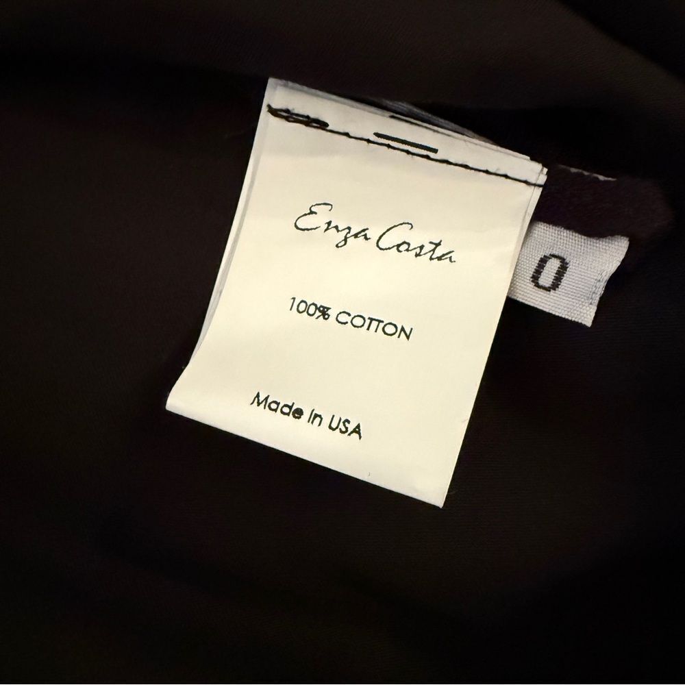 Enza Costa Cotton Tiered Dress - Picture 4 of 5